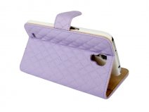Coco Sideflip Wallet Case voor Samsung Galaxy Mega 6.3 (i9200)