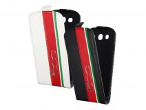 Fiat 500 Cinquecento Kunstleren Flip Case Samsung Galaxy S3 (i9300)