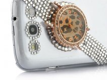 Watch it! Horloge Crystal Case Hoesje voor Samsung Galaxy S3 (i9300)