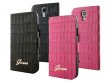 Guess Matte Croco Book Case voor Samsung Galaxy S4
