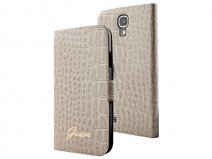 Guess Glossy Croco Book Case voor Samsung Galaxy S4