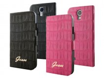 Guess Matte Croco Book Case voor Samsung Galaxy S4