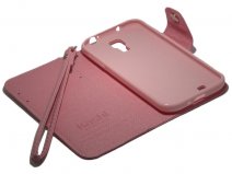 Kashi Pastel Series Sideflip Case voor Samsung Galaxy S4 (i9500)