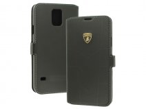 Lamborghini Aventador D1 - Echt Leren Hoesje voor Samsung Galaxy S5