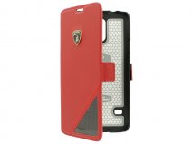 Lamborghini Aventador D6 - Echt Leren Hoesje voor Samsung Galaxy S5