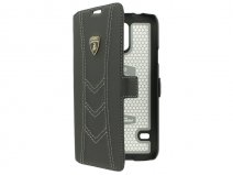 Lamborghini Murcielago D1 - Echt Leren Hoesje voor Samsung Galaxy S5