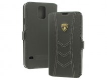 Lamborghini Murcielago D1 - Echt Leren Hoesje voor Samsung Galaxy S5