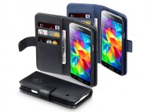 CaseBoutique Leather Wallet Case - Hoesje voor Samsung Galaxy S5