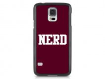 CaseBoutique NERD Hard Case - Samsung Galaxy S5 hoesje