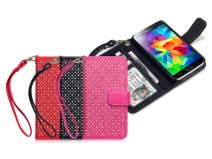 CaseBoutique Gracey Wallet Case - Hoesje voor Samsung Galaxy S5