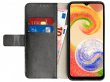 Just in Case Card Wallet Case Zwart - Samsung Galaxy A04 hoesje