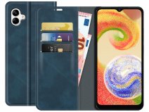 Just in Case Slim Wallet Case Blauw - Samsung Galaxy A04 hoesje