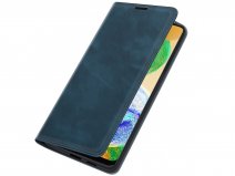 Just in Case Slim Wallet Case Blauw - Samsung Galaxy A04s hoesje