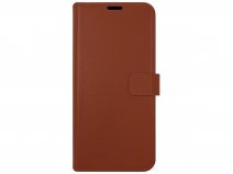 Valenta Leather Bookcase Bruin - Samsung Galaxy A13 4G hoesje