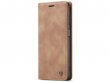 CaseMe Vintage BookCase Tan - Samsung Galaxy A13 5G hoesje