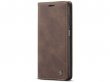 CaseMe Vintage BookCase Bruin - Samsung Galaxy A14 5G hoesje