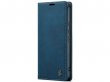 CaseMe Vintage BookCase Donkerblauw - Samsung Galaxy A14 5G hoesje