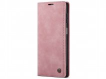 CaseMania Vintage Slim Bookcase Roze - Samsung Galaxy A14 5G hoesje