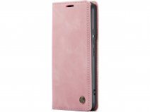 CaseMania Vintage Slim Bookcase Roze - Samsung Galaxy A15 hoesje