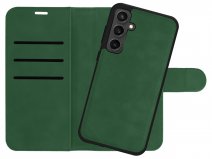 Just in Case Magnetic 2-in-1 Wallet Folio Groen - Samsung Galaxy A15 hoesje