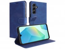 Just in Case Premium Wallet Folio Blauw - Samsung Galaxy A16 hoesje