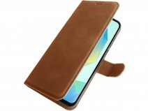 Just in Case Premium Wallet Folio Cognac - Samsung Galaxy A16 hoesje