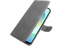 Just in Case Premium Wallet Folio Grijs - Samsung Galaxy A16 hoesje