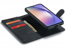 CaseMania 2in1 Magnetic Bookcase Zwart - Samsung Galaxy A18 Hoesje