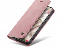 CaseMania Vintage Slim Bookcase Roze - Samsung Galaxy A18 hoesje