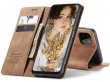 CaseMe Vintage BookCase Tan - Samsung Galaxy A22 5G hoesje