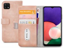 Mobilize Elite Walletbook Roze - Samsung Galaxy A22 5G hoesje