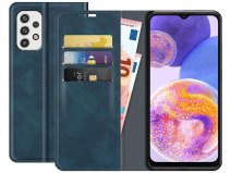 Just in Case Slim Wallet Case Blauw - Samsung Galaxy A23 hoesje