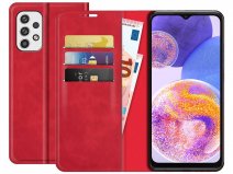 Just in Case Slim Wallet Case Rood - Samsung Galaxy A23 hoesje