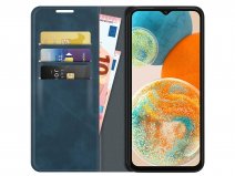 Just in Case Slim Wallet Case Blauw - Samsung Galaxy A24 hoesje