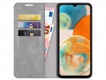 Just in Case Slim Wallet Case Grijs - Samsung Galaxy A24 hoesje