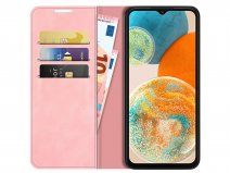 Just in Case Slim Wallet Case Roze - Samsung Galaxy A24 hoesje