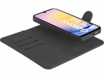 Just in Case Magnetic 2-in-1 Wallet Folio Zwart - Samsung Galaxy A25 hoesje