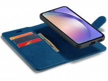 CaseMania 2in1 Magnetic Bookcase Donkerblauw - Samsung Galaxy A25 Hoesje