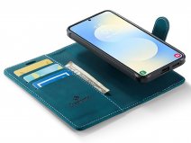 CaseMania 2in1 Bookcase Qi2 Groen - Samsung Galaxy A27 Hoesje