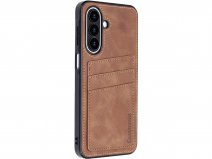 CaseMania Card Backcase Cognac - Samsung Galaxy A27 Hoesje Pashouder