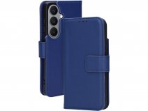 Mobiparts Genuine Leather Folio Blauw - Samsung Galaxy A27 hoesje