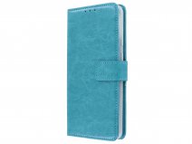 Bookcase Mapje Turquoise - Samsung Galaxy A31 hoesje