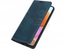 Just in Case Magnetic BookCase Blauw - Samsung Galaxy A32 4G hoesje