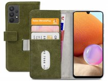 Mobilize Elite Walletbook Groen - Samsung Galaxy A32 4G hoesje