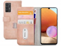 Mobilize Elite Walletbook Roze - Samsung Galaxy A32 4G hoesje