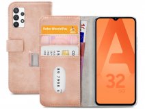 Mobilize Elite Walletbook Roze - Samsung Galaxy A32 5G hoesje