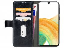 Mobilize Elite 2in1 Bookcase Zwart - Samsung Galaxy A33 hoesje