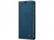 CaseMania Vintage Slim Bookcase Donkerblauw - Samsung Galaxy A34 hoesje