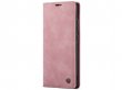 CaseMe Vintage BookCase Roze - Samsung Galaxy A34 hoesje