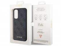 Guess 4G Monogram Case Grijs - Samsung Galaxy A34 hoesje